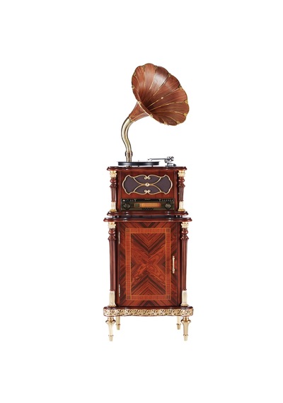 Fennessy F1877-730f Vintage 100w Hifi Gramofon Pikap Plakçalar, Bluetooth, Cd, Radio, Usb Çalar