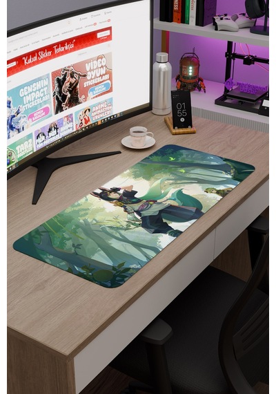 Tighnari Genshin Impact Anime Gacha V2 - 70x30 Xl Gaming Mouse Pad Fare Altlığı