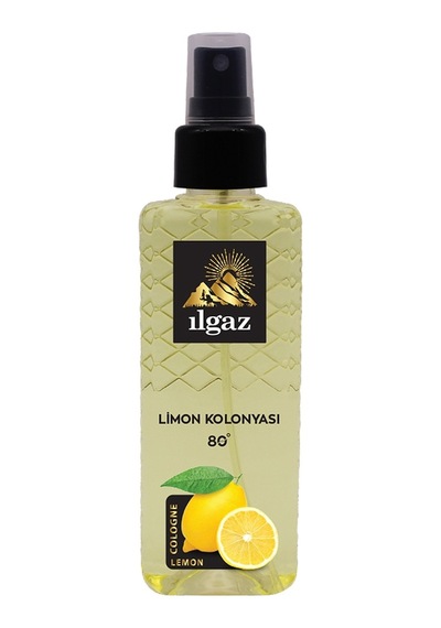 Ilgaz Elegance 80 Derece Limon Kolonyası Sprey Pet Şişe 150 ML