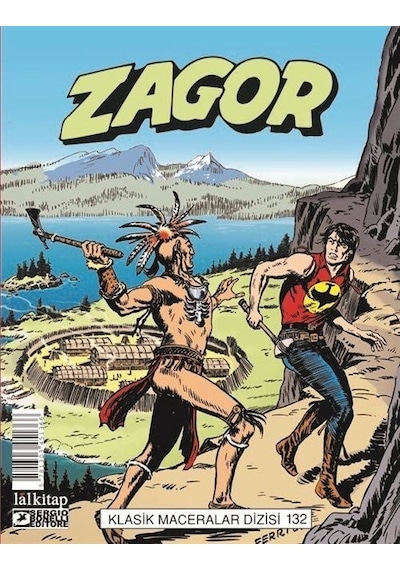 Zagor Klasik Maceralar Cilt 132 - Moreno Burattini - Lal
