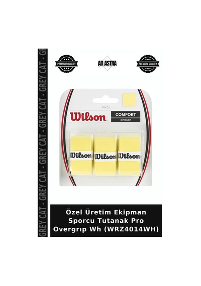 Özel Üretim Ekipman Sporcu Tutanak Pro Overgrıp Wh Wrz4014wh Beyaz