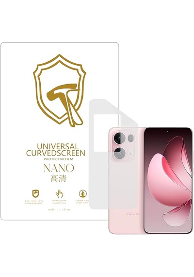 Oppo Reno 13 Pro 5g Uyumlu Full Tpu Nano Arka Ekran Koruma Ekm102