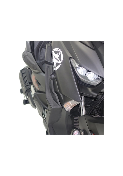GP Kompozit  Yamaha XMAX 250-400 2018-2022 Uyumlu Bacak Koruma Siyah