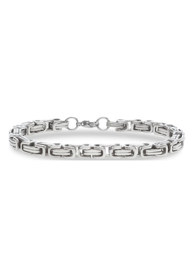 Premium Kral Çelik Zincir Bileklik 6mm 3183czb2d3 - 20 Cm - Altın Renk Altın