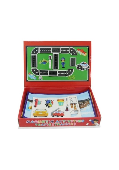 Eğitici Puzzle Manyetik Aktiviteler Puzzle Trafik Oyunu
