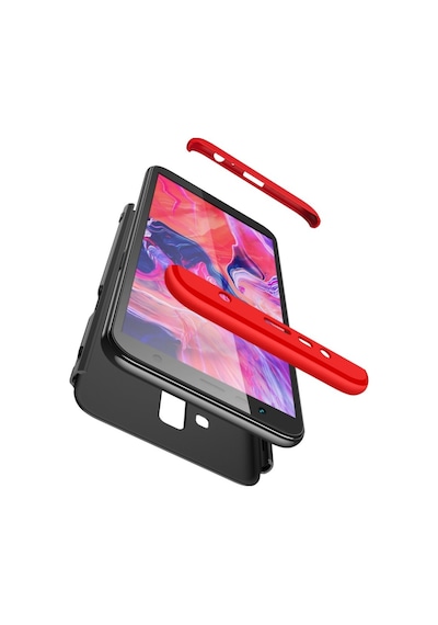 Samsung Galaxy Uyumlu J6 Plus Kilif 3 Parçali 360 Tam Korumali Gkk Kapak 393153077