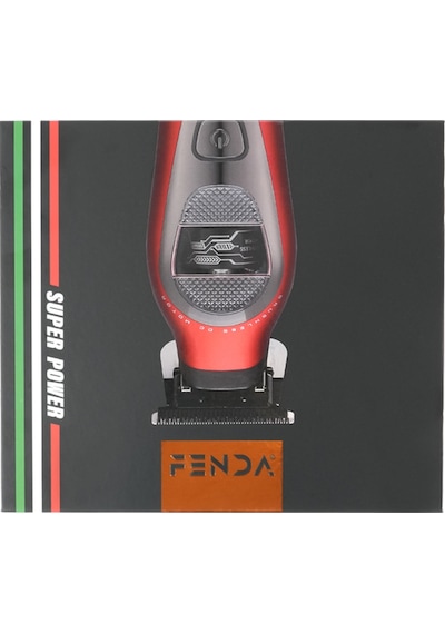 Fenda - Profonyonel Sakal Kesme Makinesi - Fndsklks0004 Kırmızı 1 Saat
