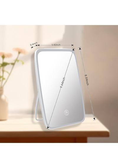Imirror Led Işıklı Makyaj Aynası, Dokunmatik Düğmeli Makyaj Aynası, Parlaklık Ayarlanabilir Ve Taşınabilir, Be Genel