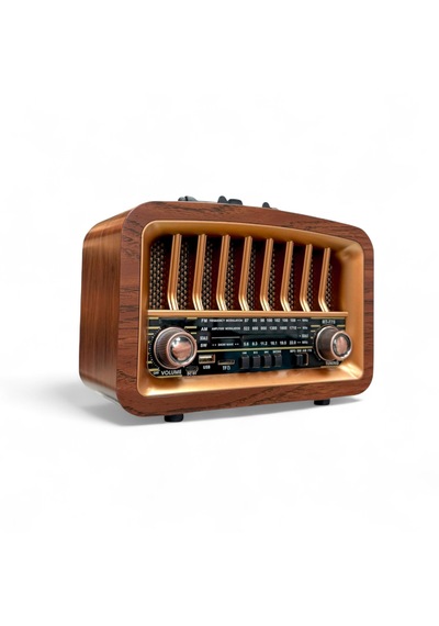 Rt-775 Eskitme Görünüm Nostalji Radyo, Bluetooth Özellikli Nostaljik Radyo