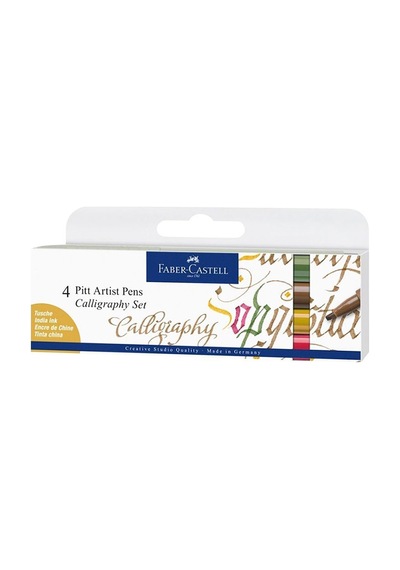 Faber Castell Calligraphy Seti 4Lü 167505