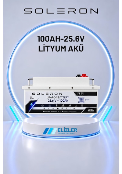 Soleron 100ah-25.6v Lityum Akü