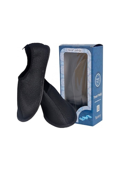 Patik - Fileli Tavaf Patiği - Siyah Renk - 37 Numara (547369920)