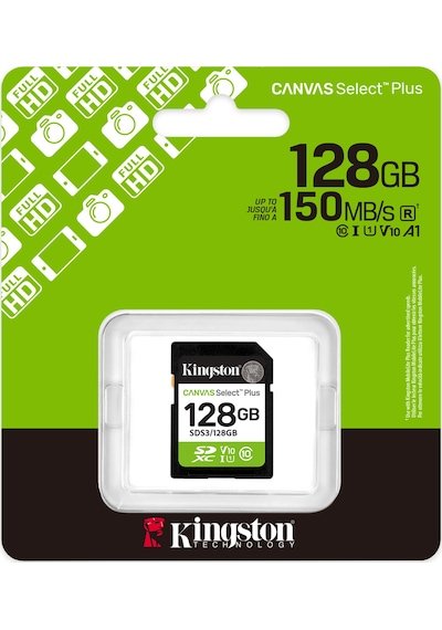 Kıngston 128gb Sdxc Kart Canvas Select Plus Sds3/128gb