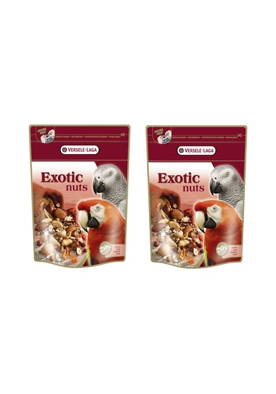 Versele Laga Exotic Nuts Kuruyemiş Karışımı Papağan Ve Paraket Yemi 750 G X 2 Adet