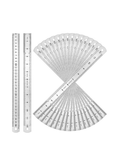 Dijital Karbon Fiber Kumpas 150mm Pil Dahil + 30cm Çelik Cetvel
