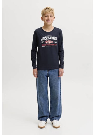 Jack & Jones Junior Jack&jones Junior Erkek Çocuk Tişört 12299579 Lacivert