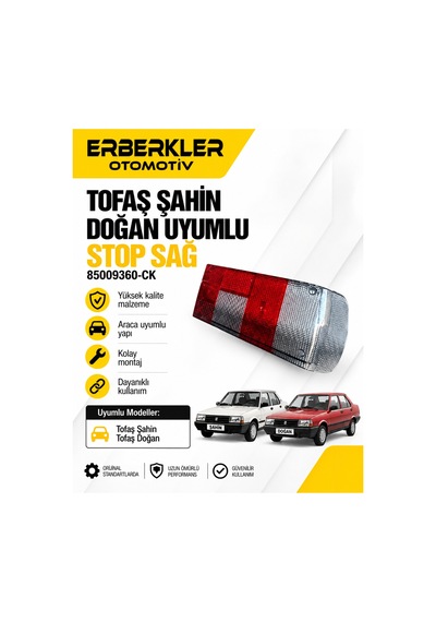 Tofaş Şahin Doğan Uyumlu Stop Sağ 85009360-ck - Erb1457