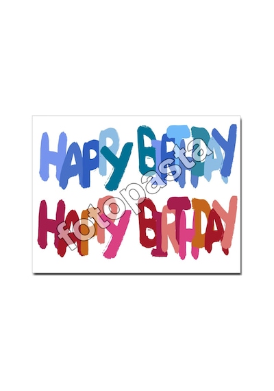 Yenilebilir Resim Baskısı Happy Birthday 05
