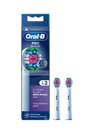 Yedek Diş Fırçası Başlığı 3d Beyazlatıcı 2 Adet