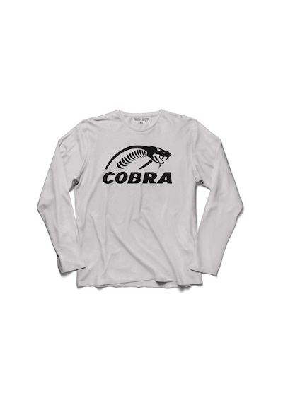 Kral Kara Kobra Yılan Kıng Black Snake Cobra 4 Uzun Kollu Tişört (518425450)