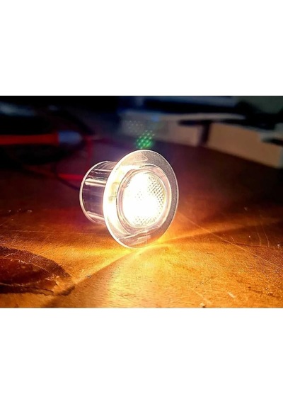 Unikom 5'li Paket Mini Led Spot Lamba Seti, 24v, Beyaz Işık 6500k Diğer