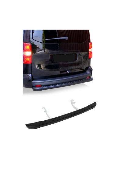 Volkswagen T7 Transporter 2024-2027 Uyumlu Araca Özel Dot Line Arka Koruma Siyah