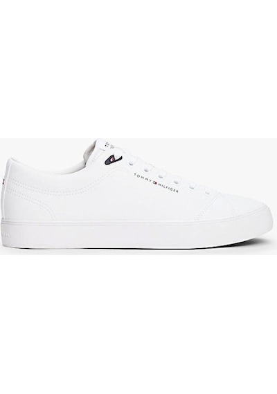 Tommy Hilfiger Th Hı Vulc Core Low Lth Iı Ess Erkek Beyaz Sneaker Fm0fm05511ybs Beyaz Tommy Hilfiger Th Hı Vulc Core Low Lth Iı Ess Erkek Beyaz Sneaker Fm0fm05511ybs Beyaz
