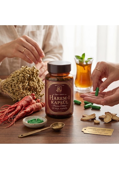 Harem - İ Kapsül 2 X 10'lu Bitkisel / 240 Gr Mesir Macunu Hediyesiyle