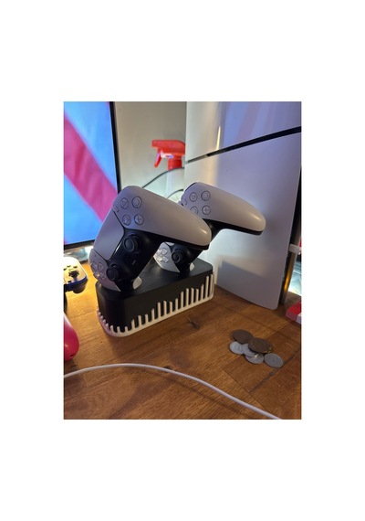 Ps5 2'li Kol Tutucu Aparat, Çift Renk Ps5 Konsol Aparatı, Ps5 Joystick Standı Dualshock 5 Stand