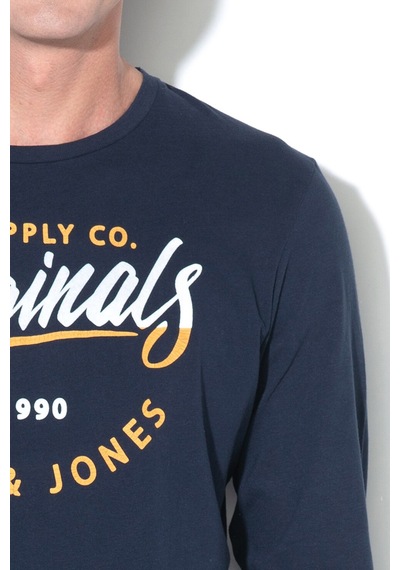 Jack & Jones Erkek Sweatshırt 12161385-navy 12161385-navy Lacivert Lacivert