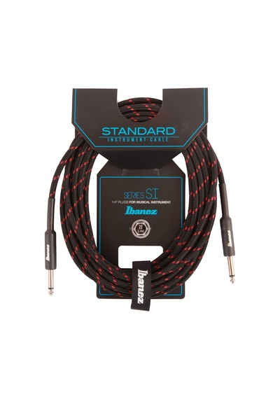 Ibanez Si20-bw 20 Ft 2 Straight Plugs Standart Dokuma Enstrüman K