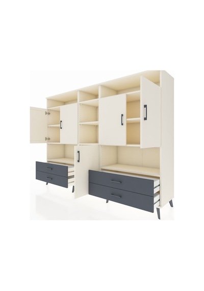 Hyperion Dolap 12 Raflı 4 Çekmeceli 5 Kapaklı 220x44x163 Aytaşı-a Aytaşı-aytaşı/antrasit Hyperion Dolap 12 Raflı 4 Çekmeceli 5 Kapaklı 220x44x163 Aytaşı-a Aytaşı-aytaşı/antrasit