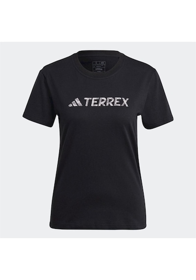 Adidas Terrex Classic Logo Tee W Hz1392 Kadın Tişört Siyah