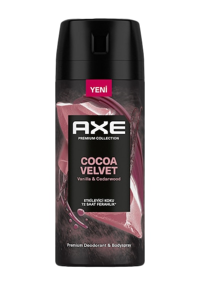 Axe Cocoa Velvet Erkek Sprey Deodorant 150 Ml