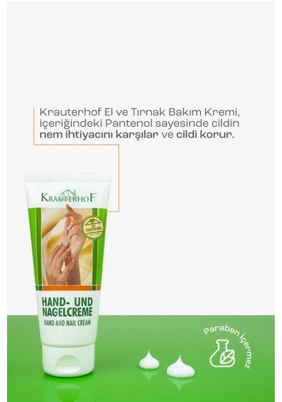 Krauterhof El Ve Tırnak Kremi 100 Ml 2 Adet