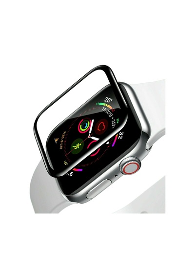 Bufalo Apple Uyumlu  Watch 44mm Ekran Koruyucu 3D Kavisli PMMA Nano Siyah