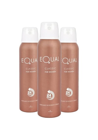 Equal Classic Kadın Sprey Deodorant 150 ML x 3