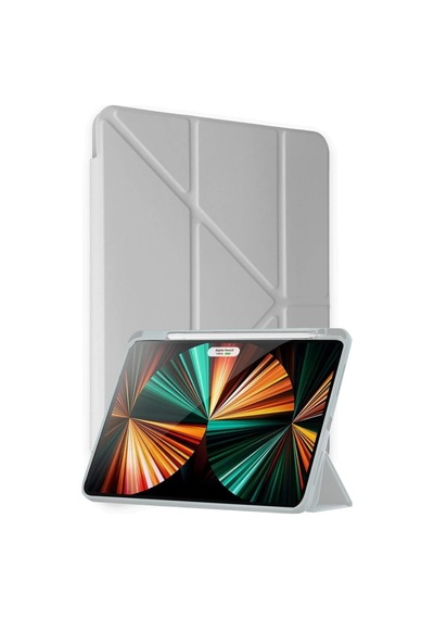 Kalem Stylus Huawei Honor Pad X9a Kalemlikli Mars Tablet Kılıfı - Gri Diğer