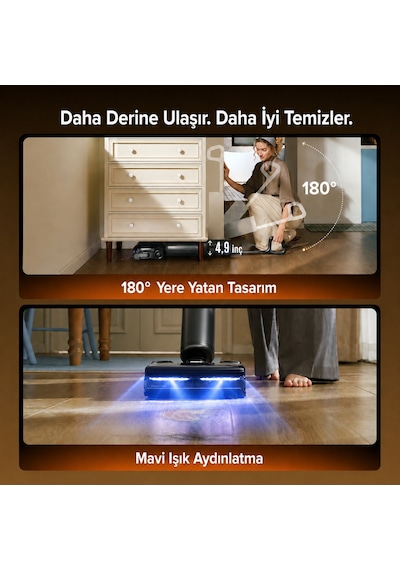 Roborock F25 Steam Akıllı Dikey Süpürge