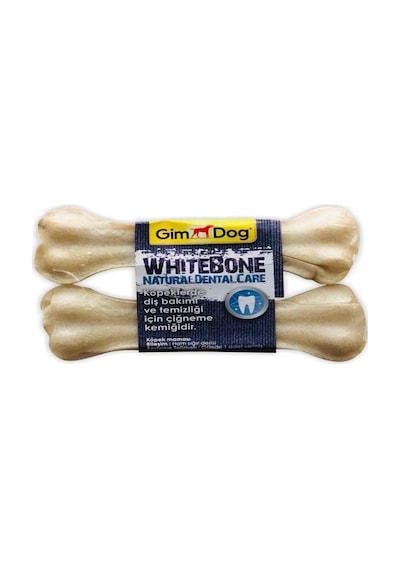 Gimdog Mordimi Ağız Ve Diş Sağlığı Için Sütlü Köpek Çiğneme Kemiği İkili 70 G