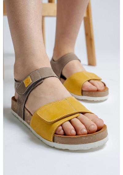 Mnpc Unisex Çocuk Gri-sarı Hakiki Deri Mantar Tabanlı Günlük Çocuk Sandalet 25y4s10047434 Gri-sarı Mnpc Unisex Çocuk Gri-sarı Hakiki Deri Mantar Tabanlı Günlük Çocuk Sandalet 25y4s10047434 Gri-sarı