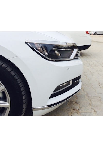 Vw Passat B8 ve B8.5 Krom Far Kaşı Seti 3 Parça