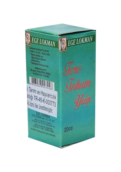 Ege Lokman Tere Tohumu Yağı 20 ML