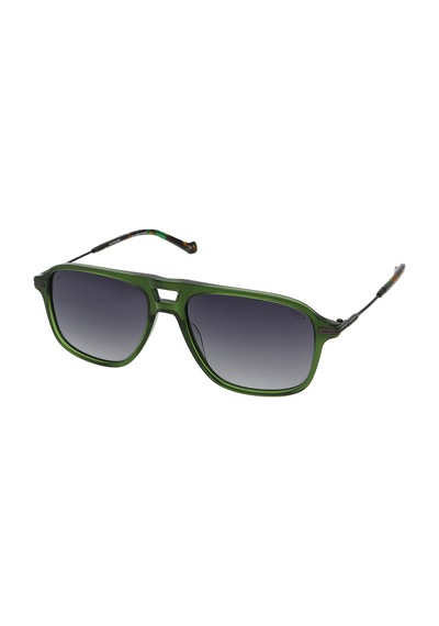 Lee Cooper Lc1545.c3 56 Polarize Unisex Güneş Gözlüğü Yeşil