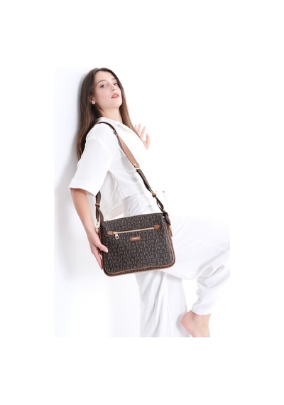Just Polo Kadın Çapraz Ve Omuz Çantası 2068mh Kahverengi Taba 19664465