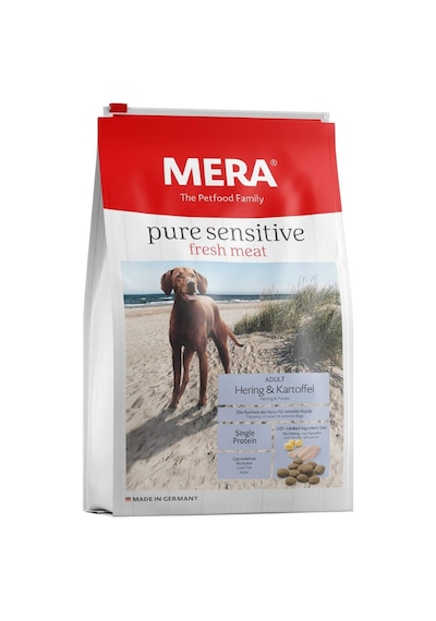 Mera Ringa Balıklı ve Patatesli Tahılsız Yetişkin Köpek Maması 12.5 KG