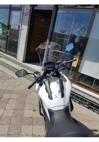 Zeus Motor 2016-2020 Honda Nc 750 X Uyumlu Uzun Ön Cam Şeffaf Renk