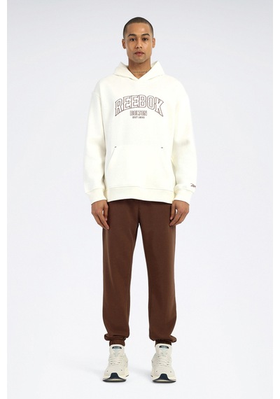 Reebok Sweatshirt Erkek Ekru Navarre Hoodıe 000000000102697505 Bej