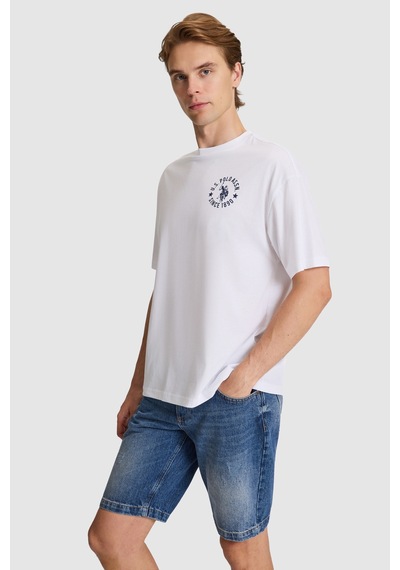 U.S. Polo Assn. U.s. Polo Assn. Erkek Beyaz Tişört 50327160-vr013