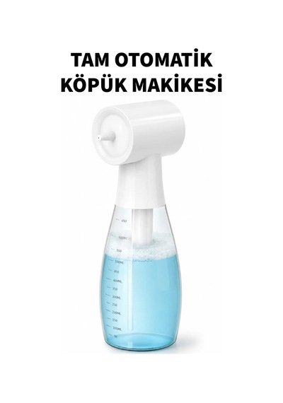 Dövmeye Uygun Blue Soap - Tam Otomatik Köpük Sprey Makinesi 650ml